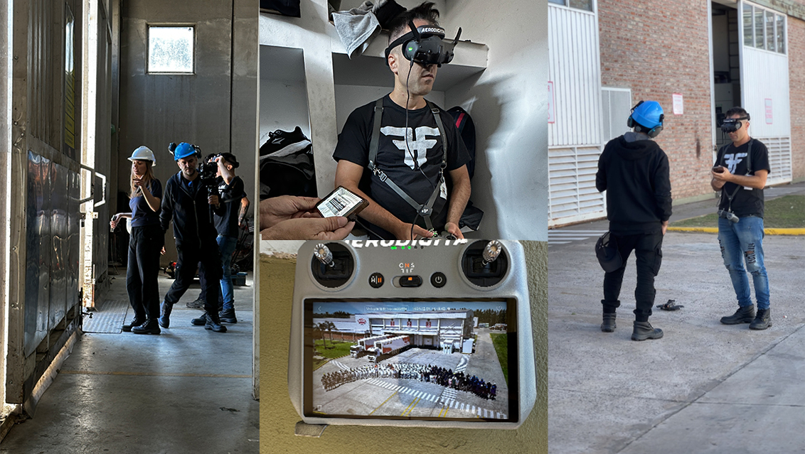 Producción integral con Drone y Vuelo FPV